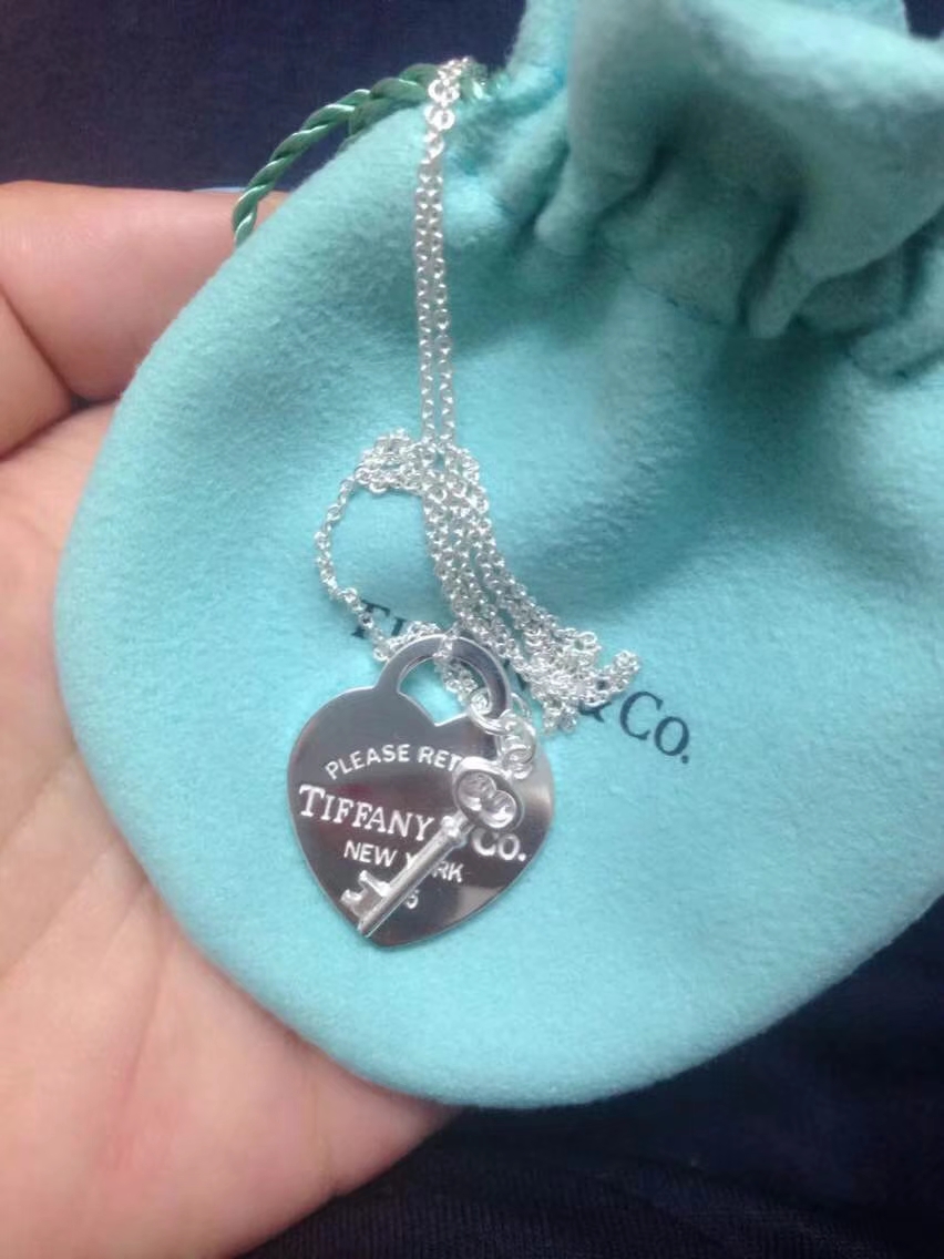 Heart with Key Pendant Necklace