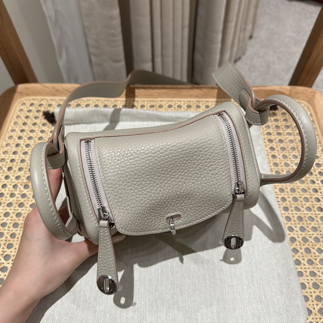 Lindy Bag 80 Gris Perle
