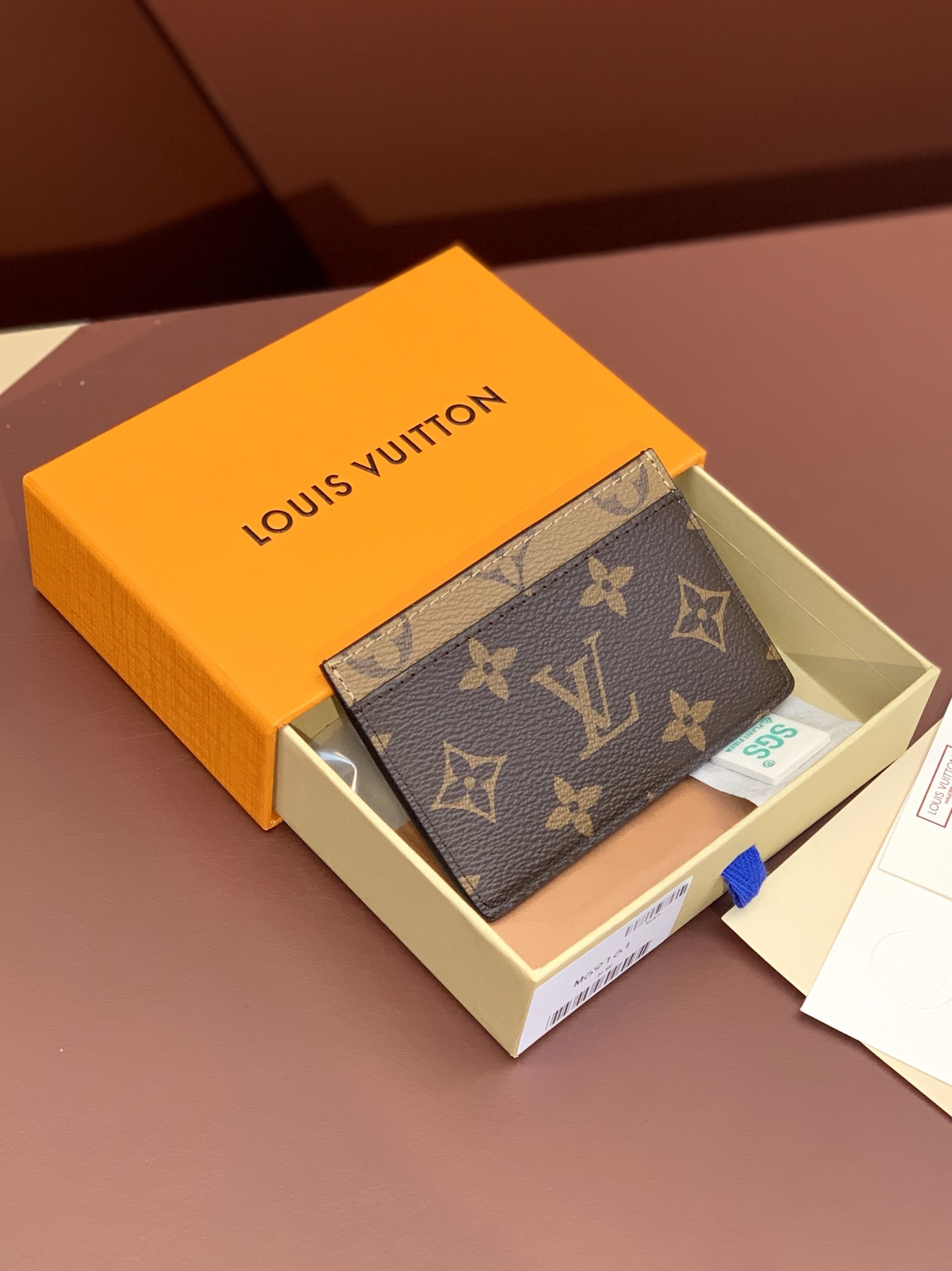 LV Pattern Card Holder