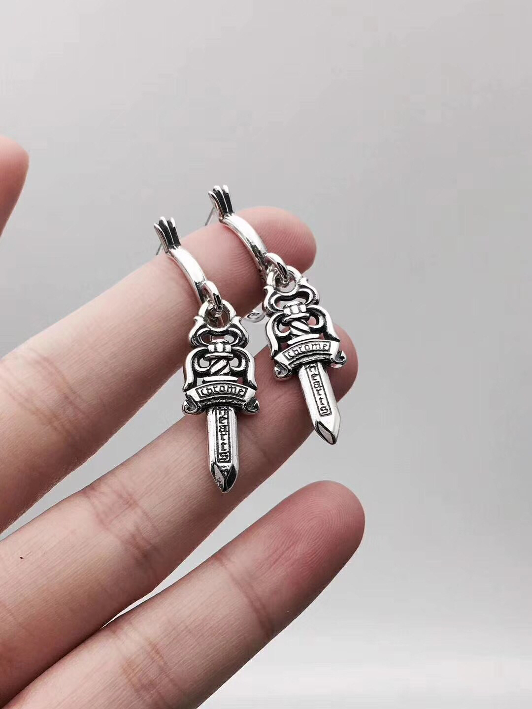 Sword Ring Earrings