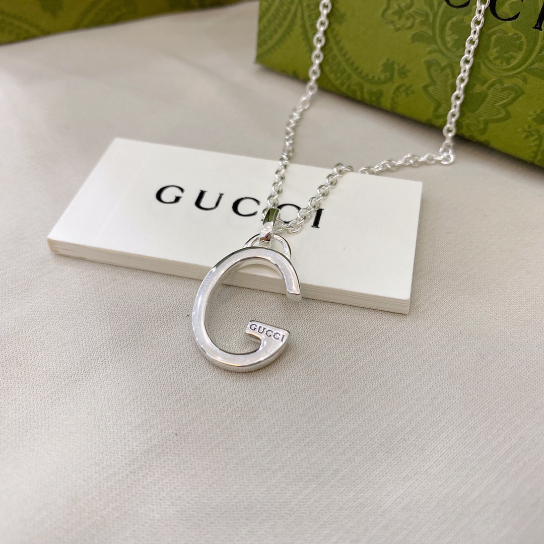 Big G Pendent Necklace