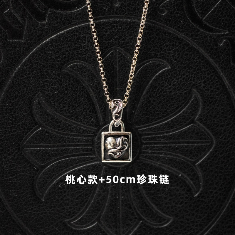 Scout Flower Cross Pendant Necklace
