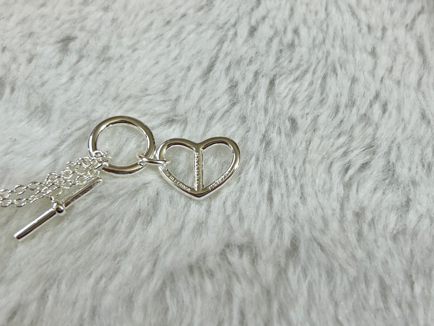 OT Heart Pendant Necklace
