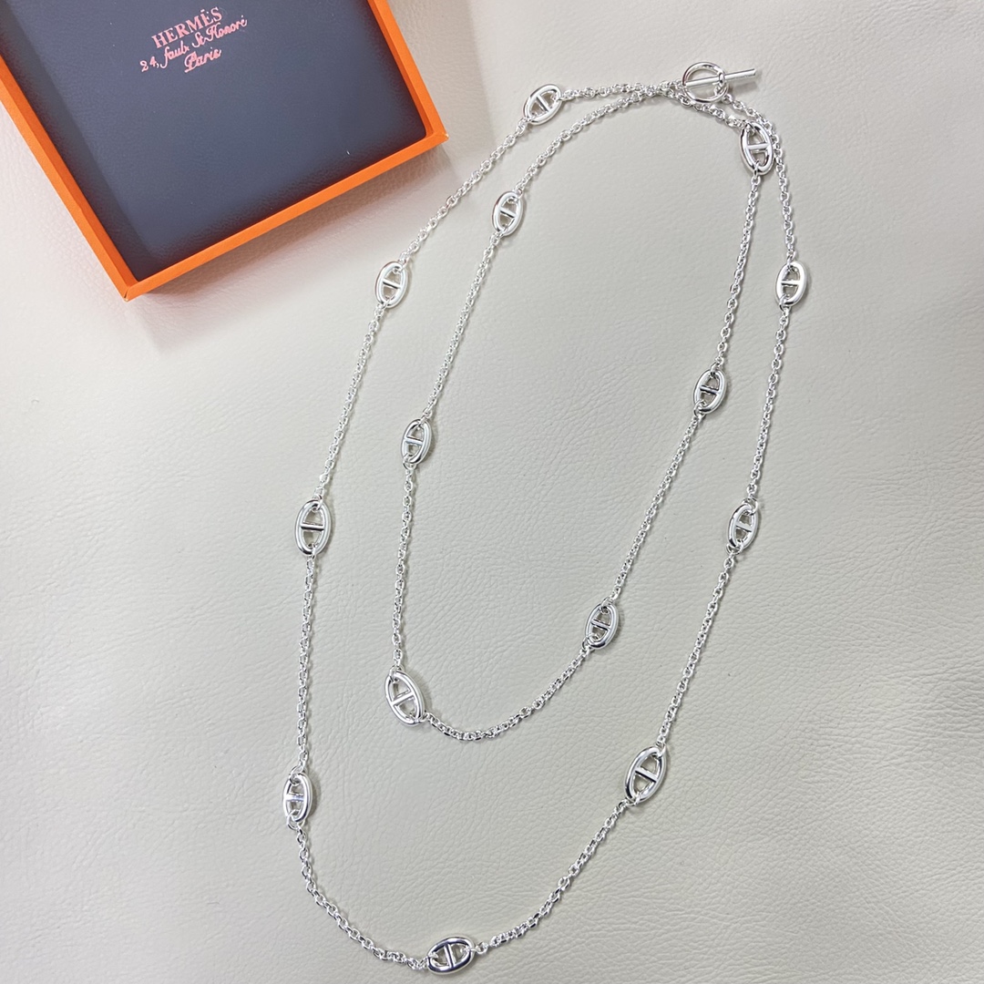 OT Pig Nose Long Necklace