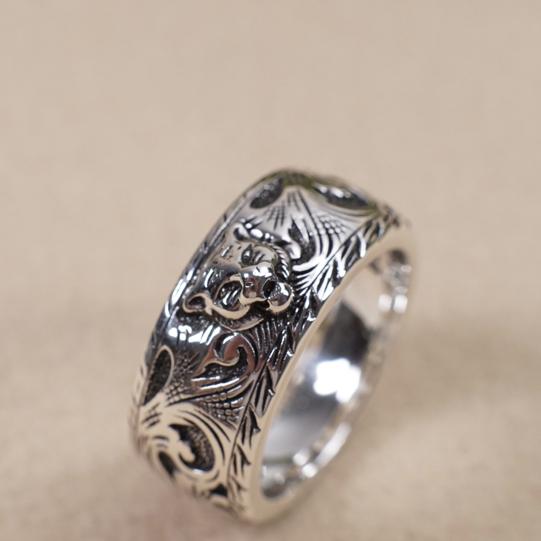 Tiger Head RIng